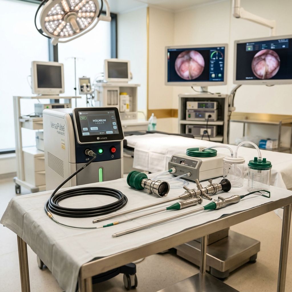 Enucleación prostática con láser de holmio HoLEP